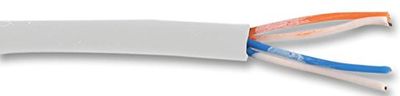 Pro Power 11122 10 m 10 Pair Telephone Cable, CW1308, White, 10 m