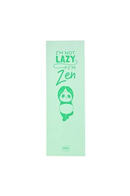 Legami - Tappetino Fitness, Superficie antiscivolo, con Tracolla da trasporto, Spessore 6 mm, 183x61 cm, per Yoga, Pilates, Meditazione e Ginnastica, Tema Panda