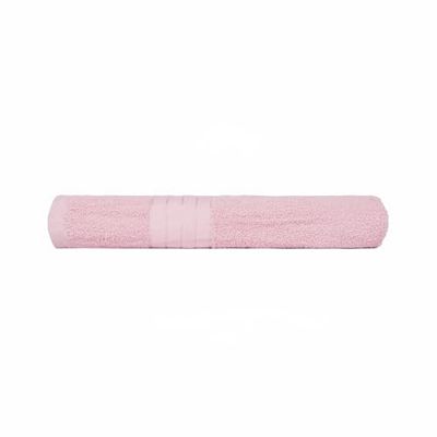 Brentfords Jumbo Handdoek Luxe eenpersoons set - 100% katoen extra grote badhanddoeken - premium kwaliteit, super absorberend en sneldrogend - 90 x 150 cm - Blush Pink