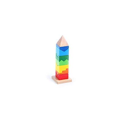 BSM – EF 21188 – houten speelgoed – La Tour Obelisk fading vormen