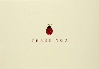 Lady Bug Thank You Notes (Stationery, Note Cards) (Note Card Series)