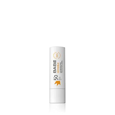 Laboratorios Babé Stick - Invisible Fotoprotector Labial SPF 50 | Protección Solar 50 para Labios | Transparente y Fácil de Aplicar | Todo Tipo de Piel | Larga Duración y Resistente al Agua | 4gr