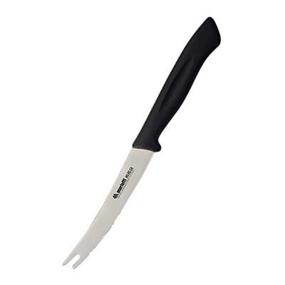 Marietti 35TP Arumi - Cuchillo para verduras (hoja microserratada, 11 cm de longitud, 40 unidades), color negro