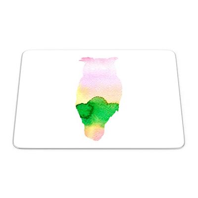 Bonamaison, Rectangle Pop Art Digital Printed Mouse Pad, Non-Slip Base, for Office and Home, Size: 22 x 18 cm