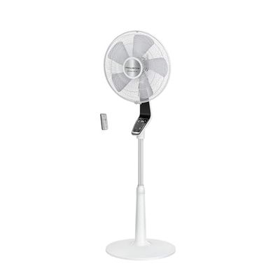 Rowenta Turbo Silence Extreme Ventilateur sur pied, Puissant, Silencieux, Écoénergétique, Design, Timer 12h, Télécommande VU5690F0