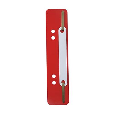 Lot de 25 Attache-plexi Flexi, 38 x 150 mm, Rouge