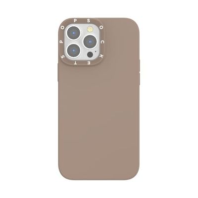 PopSockets: Custodia New Neutrals per iPhone 13 Pro Max - Compatibile con PopGrips MagSafe, Mounts, prodotti PopMount 2 e tutti gli accessori MagSafe - Mist