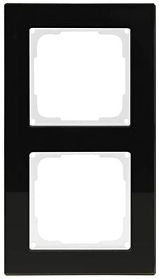 Opus 512.312.01 Fusion G Telaio 2-f, Vetro SW, Nero/Bianco