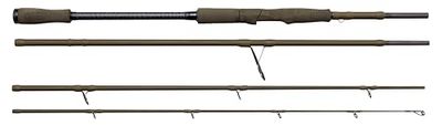 Savage Gear SG4 Medium Spel TR Travel Hengel - Snelle Actie Roofvishengel voor Zoet- & Zoutwater - Ideaal voor Baars, Snoek, Snoekbaars & Multi-Soorten - Perfect voor Zacht Kunstaas 2.15M 7-23G