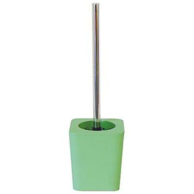 MSV 140713 Monaco Soft Touch Brosse de WC Acier Inoxydable Vert 30 x 20 x 110 cm