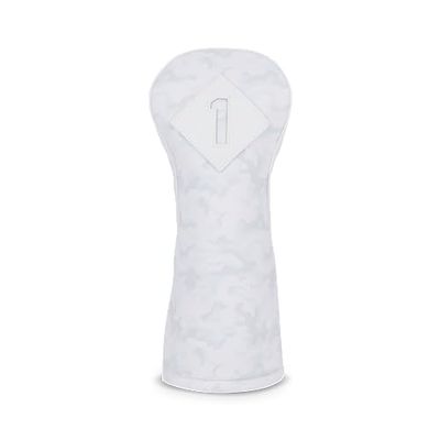 Titleist Witte Camo Lederen Driver Headcover