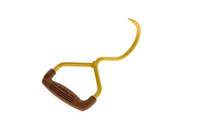 OCHSENKOPF Crochet à bois, Poignée en liège antidérapante, Pointe affûtée, Pour travaux forestiers, Longueur 270 mm, OX 50 P-0000, Jaune
