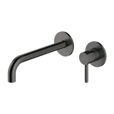 Omnires Y1215HLROGR, Rubinetto lavabo ad incasso con canna lunga, elemento esterno Y, Graphite