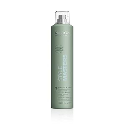 REVLON PROFESSIONAL STYLE MASTERS VOLUME ELEVATOR SPRAY, Spray Volumizzante per Capelli, Lacca per Capelli a tenuta forte, Spray Volumizzante Radici dei Capelli con Tenuta Forte, 300ml