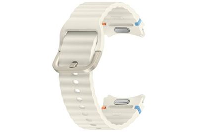 Samsung Galaxy Officiële sportband (S/M) voor Galaxy Watch7, crème