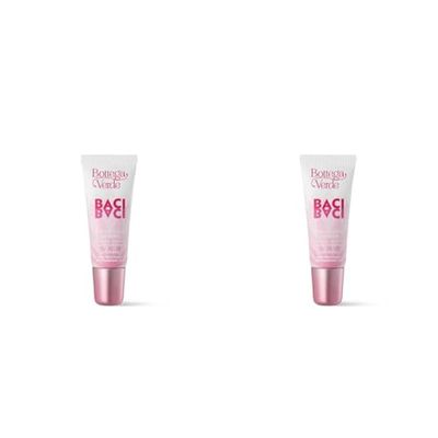 Baci Baci - Maschera labbra con burro di Karitè e acido Ialuronico (7 ml) (Confezione da 2)