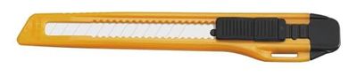 Westcott E-84000 BP Cutter Office, corpo in plastica leggero, 9 mm, arancio/nero