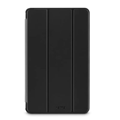 Hama Fold Coque pour Samsung Galaxy Tab A9 8,7" - Housse Fonction Chevalet, Protection Fermeture Magnétique, Dos Transparent - Noir