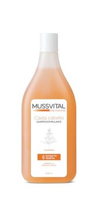MUSSVITAL Dermactive, håravfall schampo, stimulerande schampo, Scutellaria, 400 ml