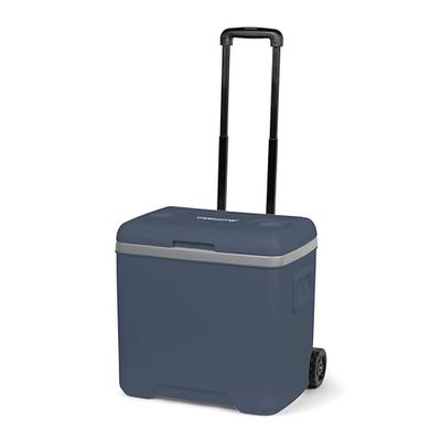 Steamy Cool 30 Roller, Koelbox op wielen, 30 Liter, Blauw