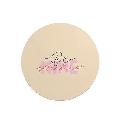 Questo Casa, Round Digital Printed Mouse Pad, Non-Slip Base, for Office and Home, Diameter:22cm