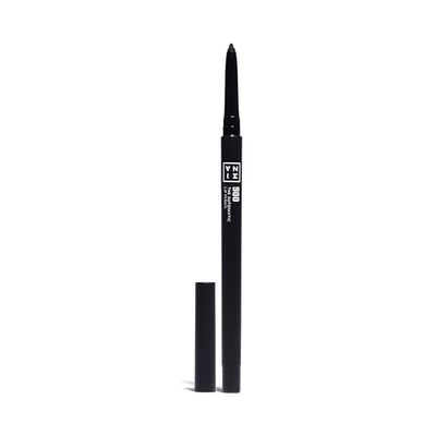 3INA MAKEUP - The Automatic Lip Pencil 900 - Nero - Matita Labbra Nero Lunga Durata Retrattile - Matita Labbra Waterproof - Lip Liner con Temperino - Vegan - Cruelty Free