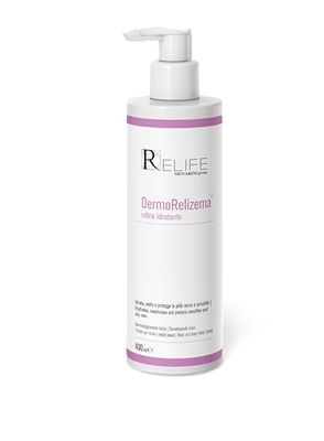 Dermorelizema Ultra Idratante - Per pelli secche e sensibili e/o a tendenza atopica di adulti e bambini, per il ripristino della naturale barriera cutanea. Flacone da 400 ml