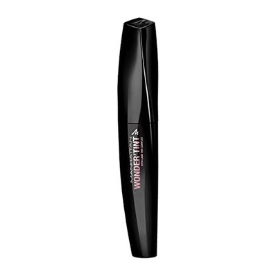 Manhattan Wonder'Tint 001 Black - Máscara de pestañas para ojos sensibles, 11 ml, color negro