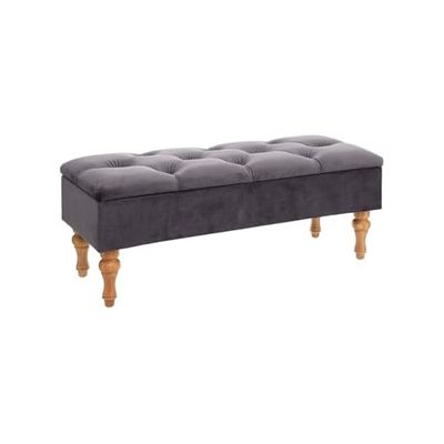 Wintem Banc de Rangement en Velours, ND