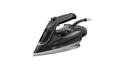 Braun Texstyle 5 SI5188BK - Plancha de Vapor (2800 W, suela FreeGlide 3 D Eloxal Plus, tecnología iCare, 50 gm/min con golpe de vapor de 230 g/min, función antigoteo, apagado automático)