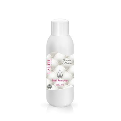 LALILL Nagellacksborttagare 500 ml – nagellacksborttagning utan aceton – nagelpoleringsborttagare – snabb och enkel nagellackborttagning – acetonfri – perfekt för känsliga naglar