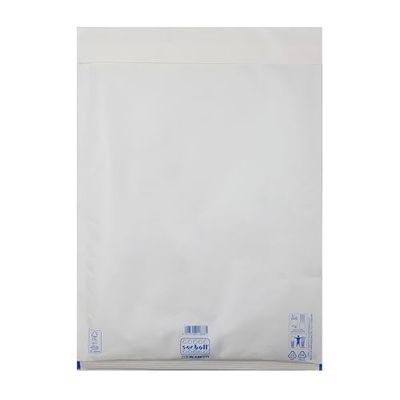 Selection Varzi Padded Envelope White Kraft 240 x 320 mm Useful Size 210 x 260 mm 10 Pieces