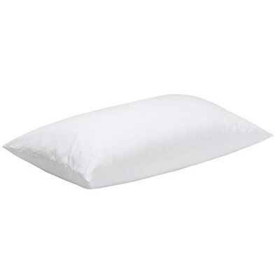 Pikolin Home Almohada de Fibra Antiácaros, Hipoalergénica, Transpirable, Funda Desenfundable, Firmeza Alta, para Dormir de Lado, Varias Medidas