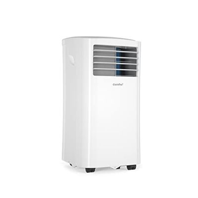 COMFEE' Climatiseur Mobile 8000 BTU/h 2,3kW, 3-EN-1 Refroidisseur Déshumidificateur Ventilateur, Fonction Follow me, Minuterie, Pour salon et appartement de 29㎡/78m³, MPPH-08CRN7, R290