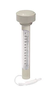 Bestway Flowclear flytande pooltermometer, grå, 5 x 5 x 19 cm