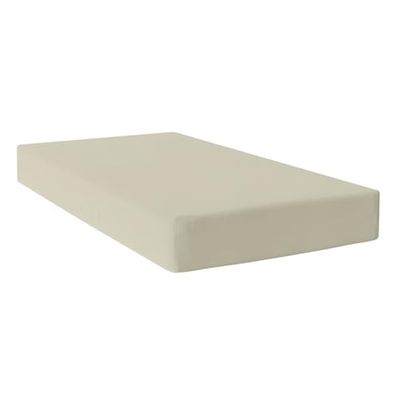 HappyFriday Hoeslaken, basic, beige, 160 x 200 x 32 cm