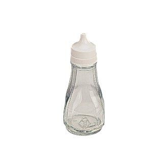 Utopia P232 Glass Shaker Salt Pot With Plastic (Pack of 12)