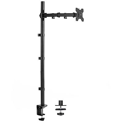 VIVO STAND-V011 Support de Bureau pour écran Simple avec Support de Bureau 39 Pouces Entièrement réglable Inclinaison et Articulation Peut contenir des écrans de 13 à 32" jusqu'à 10 kg avec Montage
