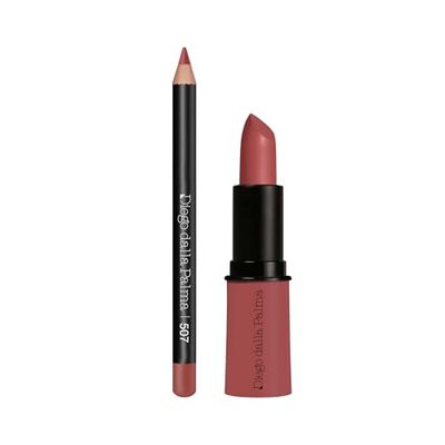Diego Dalla Palma Lip Contour Kit Marsala 507 2 Piece Gift Set: Lipstick 4g - Li