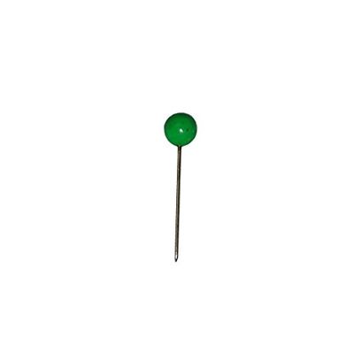 ALCO-Albert 818 Lot de 20 épingles à carte Vert 8 mm