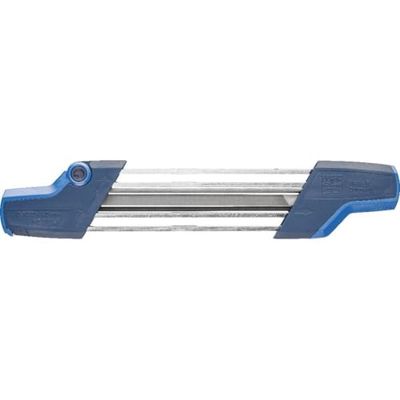 Pferd Afilador de Cadenas de Motosierra Ergonómico Chain Sharp Cs- x -4,0 millimeters, Cambio Fácil con Giro del Aparato, Sin Necesidad de desmontar, en Funda de Plástico