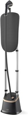 Philips Défroisseur Vapeur Vertical - 2000 W, Vapeur Constante de 40 g/Min, 3 Fonctions Vapeur, Réservoir d'eau de 2 litres, détartrage faciles, Grande Plaque à Vapeur, Gris foncé (STE3170/80)