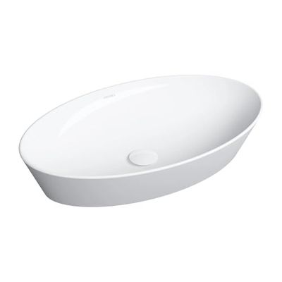 Omnires LAREDO605BP, Lavabo da appoggio, 61 x 37 cm LAREDO, White gloss