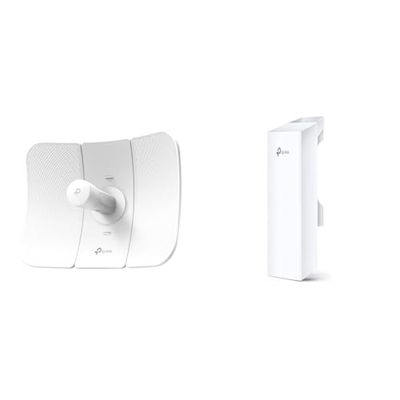 TP-LINK CPE710 Outdoor CPE AC900 5GHz & TP-Link 5 GHz 300 Mbps Outdoor CPE, IP55 Weerbestendig, passief PoE, ondersteunt TDMA en gecentraliseerd beheer (CPE510)