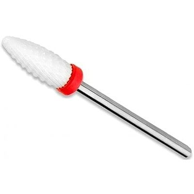 Sunone Fraise à cône en céramique, Hybride délicat Gel 14656 Blanc