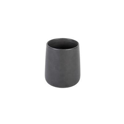 axentia Tasse à Dents, Dolomite, Noir, 10 cm