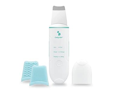 BEPER P302VIS003 Ultrasonic Facial Cleansing Device and Facial Massager 4 Functions- Skincare for All Skin Types