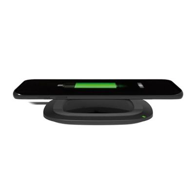 Draadloze Qi-oplader 10 W Quick Charge 2.0 voor snel opladen van compatibele apparaten en optimalisatie van de oplaadtijd.