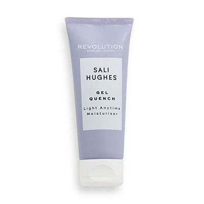 Revolution Skincare London, Sali Hughes, gel Quench Light Anytime Crème Hydratantes, Lightweight Crème Hydratante pour Le Visage, 60ml
