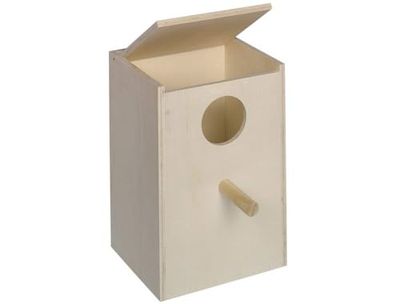 Nobby Nichoir Vertical pour Grande Perruche 25 x 25 x 36 cm